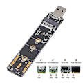 Miniatyrbillede 4 af 5: Usb3.2 Gen2 10gbps til Nvme protokol M.2 boks til A port Realtek Rtl9210 kortslot