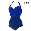 Pikkukuva 8 / 10: Vatsan peittävä uimapuku naisille tummansininen dark blue S