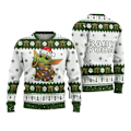 Miniatyrbilde 1 av 5: The Mandalorian og Grogu Baby Yoda Stygg Julebgenser 2024 God Jul Menn Pullover Høst Vinter Star Wars Damtrøje stil 14 style 14 XS