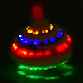 Miniatyrbilde 5 av 5: Spinnetopp leker med LED og musikk Peg Spinning Spinnetopp leker gaver til barn