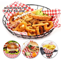 Miniatyrbillede 5 af 7: Fedtfrit Papir, 100 stk Mad Burger Indpakningspapir Fedtfrit Fisk og Pommes Frites Hamburger Sandwich Indpakningspapir Rød Trykt