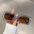 Miniatyrbild 3 av 7: 2024 Anpassade logotyp Specifikationer Herr Tjock Ram Lyx Märkes Solglasögon Svarta Ramar Glasögon Läsglasögon För Herrar Specifikationer För Herrar C3 Rectangle sunglasses