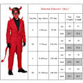 Pikkukuva 4 / 5: Halloween Red Bull Devil Lavakostyymi Pojille Boys L