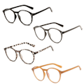 Miniatyrbilde 6 av 10: -1.0~-4.0 Myopi Briller Briller MATT SVART STYRKE 0 matt svart matte black Strength 0-Strength 0