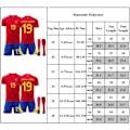 Miniatyrbilde 10 av 10: Lamine Yamal Fotballdraktsett 2024 UEFA EM Spania Draktsett Hjem Nr.19 LAMINE YAMAL Drakt 24