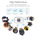 Miniatyrbild 2 av 3: 4G LTE WiFi Router med SIM-kortsplats, Trådlös Bärbar Router, 150 Mbps, Upplåst Modem, Mobil WiFi Router, Få WiFi Router för Bil och Hem