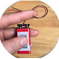 Miniatyrbillede 3 af 4: 5 stk. 9V batterisnap-stik med 9 volt batteriklemmer, spændeskobling, plasthus, T-type