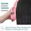 Miniatyrbilde 5 av 5: Bluetooth On-ear-hodetelefoner med popbobler, silikon Pop Fidget