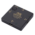 Pikkukuva 1 / 5: 4K HDMI -kytkinrasiavalitsin 3 sisään 1 ulos Kvm o -ulostin