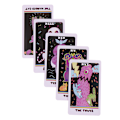 Miniatyrbilde 2 av 5: The Weird Cat Tarot Cards Oracle Card Prophecy Divination Deck one size