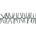 Miniatyrbillede 5 af 5: Julelys | Klynge | 1512 LED'er | Varmt hvidt | 11,00 m