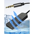 Miniatyrbilde 4 av 5: Aux til Bluetooth-kompatibel 5.2 adapter lydmottaker med innebygd mikrofon Aux-inngang for bil Sp