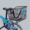 Miniatyrbild 2 av 5: Vattentät bakre cykelkorg i metalltråd med hög kapacitet