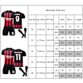 Miniatyrbilde 2 av 2: Rafael Leao #17 Fotballskjorte Barn Jersey Ac Milan Jersey Soccer Worlds Cup Fotballskjorte Sett #11 #11 12-13Y