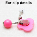Miniatyrbilde 4 av 4: Clip-on øredobber for jenter, øredobber uten hull, utkledning, late som prinsesse, lekesmykker tilbehør for barn jenter