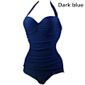 Pikkukuva 10 / 10: Vatsan peittävä uimapuku naisille tummansininen dark blue L