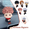 Miniatyrbild 4 av 5: Anime Jujutsu Kaisen Figur Yuji Itadori Gojo Satori PVC Dockor M C 10cm