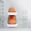 Miniatyrbilde 3 av 4: Ny Egg Holder Egg Oppbevaring Egg Stativ, Multifunksjonell Eggboks for Egg, Egg Oppbevaring Dobbel Lag Kjøleskap, Hjem Eggbeholder Kjøkken Tilbehør