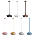 Miniatyrbilde 2 av 5: Laderbar Trådløs Skrivebordslampe LED Skrivebordslampe 3 Farger Batteridrevet Vanntett Skrivebordslampe med RGB-belysning White