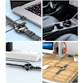 Pikkukuva 5 / 5: USB C - Garmin-sovitin 2-pakkaus, 90 asteen Type C -latauskotelo, ZQKLA