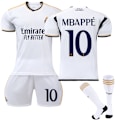 Miniatyrbild 1 av 2: Real Madrid 23-24 hemmatröja nr 10 Mbappé nr 10 Mbappé nr 10 Mbappé nr 10 Mbappé no. 10 Mbappé Adult XXL