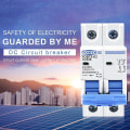Miniatyrbild 5 av 5: 2p DC 1000V Solcell Miniatyrkretsbrytare DC Mcb Kretsbrytare för PV-system, 63a