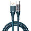Miniatyrbild 1 av 5: Laddningskabel Datakabel GRÖN USB TILL TYPE C USB TILL TYPE C Grön Green USB to Type C - USB to Type C