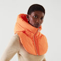 Miniatyrbilde 1 av 10: Dunhette med hette Halsvarmer Balaclava lue ORANSJ orange
