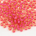 Miniatyrbilde 1 av 7: 4,0 mm Tsjekkiske Glassfrøperler Dye Core Små Glassperler for DIY-produksjon Smykker Håndverk Armbånd Halskjede Øredobber S3207