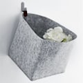 Miniatyrbillede 3 af 10: Filt Opbevaringskurv Diverse Opbevaringskurv SORT 23X23X26CM Sort Black 23x23x26cm