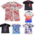 Miniatyrbilde 2 av 3: 2023/24 Japan Jersey Herre 22-23 Hjem Spesialutgave Samurai Sakura Fotballtrøye CC C M