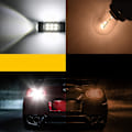 Miniatyrbillede 3 af 3: T15 W16W 12V-24V LED Bil Pære 921 912, 800Lm Hvid 6500K til Bil LED Parkering Baklys (2 Pak)