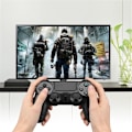 Pikkukuva 3 / 4: Yleinen langaton Bluetooth-ohjain PS4:lle (musta)