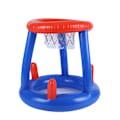 Miniatyrbillede 4 af 5: Pool Floats Legetøjssæt, 2-i-1 Flydende Pool Basketball Kurve & Pool Ring Kast Spil, Sjovt Sommer Vandspil Pool Legetøj *H