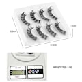 Miniatyrbillede 4 af 10: 4 par falske øjenvipper Russiske Strip Lashes 4003 4003 4003 4003