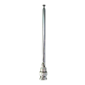 Miniatyrbillede 4 af 7: FM-radioantenne BNC-stik Teleskopantenne 0,7 m rustfrit stål
