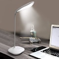 Miniatyrbilde 5 av 6: Skrivebordslampe USB Bærbar Leselys Bordlampe Øyeomsorg 3 Lysmoduser Kontor Svanehalslampe Berøringskontroll Brukes til Studietegning Arbeid