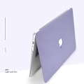 Miniatyrbilde 3 av 9: Beskyttende deksel til MacBook med hardt deksel Mørk lilla Dark Purple 2022 air13
