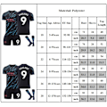 Miniatyrbillede 2 af 2: Børne Haaland #9 Fodboldtrøjer Til Ungdomsfodboldtræning Fodboldtræningsuniformer 3-4Years