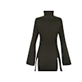 Miniatyrbild 3 av 4: Anime One Punch Man Terrible Tornado Cosplay Kostym Senritsu No Tatsumaki Peruk Sexig Svart Klänning Halloween Uniform för Barn och Vuxen L