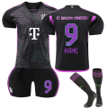 Miniatyrbillede 1 af 2: 23-24 Bayern München udebanetrøje børn nr. 9 Kane Away 26