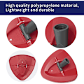 Miniatyrbilde 2 av 5: Spin mopphode for Vileda mopp, trekant spin mopphode for Vileda Light spin mopp - Plastdeksel del