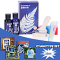 Pikkukuva 2 / 5: Keittiövälineet Cyanotype-setti tarjoaa piirustuksen tai kuvia Cyanotype Kit 100ml Musta