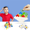 Miniatyrbillede 3 af 5: Tetra Tower Balance Game, Tetris Stress Relief Games 16PCS
