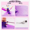 Miniatyrbilde 5 av 5: Magisk flygende fe prinsesse dukke, flygende fe dukke leker for jenter, Sky Dancers flygende dukker flygende leker