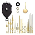 Miniatyrbillede 1 af 3: Væg Silent Pendulum Quartz Urværk, Pendul Ur Mekanisme Dele Motor Udskiftning Diy Re -GT