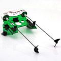 Miniatyrbillede 4 af 4: DIY Skib Moduler Håndlavede Legetøj Fysiske Gizmo Byggeklodser Kits Solenergi Samlet Legetøj