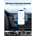 Miniatyrbilde 3 av 5: Telefonholder til bil. Hands Free Mobilholder Bil