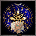 Miniatyrbild 3 av 5: 50/60/75cm Tarotduk Altaretarotkortduk Fyrkantig Tarotduk Spirituell Spådom Tarot Häxkonst Tillbehör B50 0.05