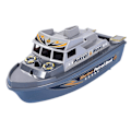 Miniatyrbilde 1 av 2: Badeleketøy - Krigsskip - Pool Warship Toy Boat - Lekebåt for barn, Krigsskip-cruiseleketøy i badekaret, Gave til barn, Badeleketøy (Grå) db